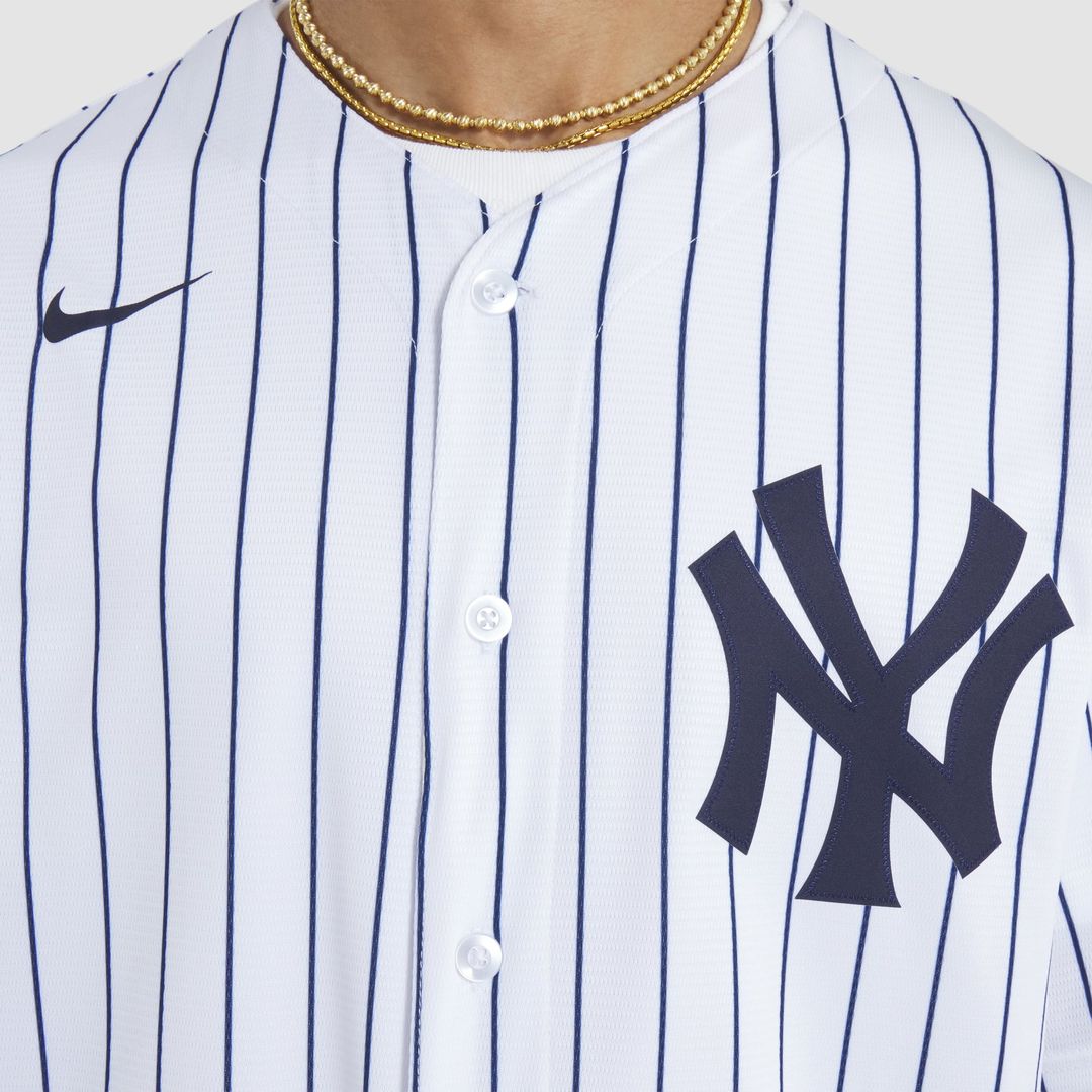 New York Yankees Nike CC Sabathia 2025 Baseball Hall of Fame Name & Number Retired Replica Baseball Jersey - White