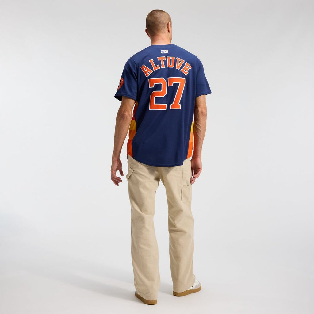 Houston Astros Nike Jose Altuve Alternate Limited Baseball Jersey - Navy