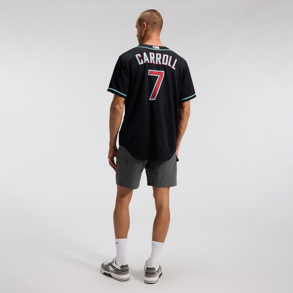Arizona Diamondbacks Nike Corbin Carroll Alternate Replica Baseball Jersey - Black