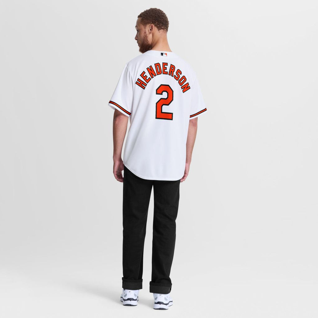 Baltimore Orioles Nike Gunnar Henderson Home Replica Baseball Jersey - White