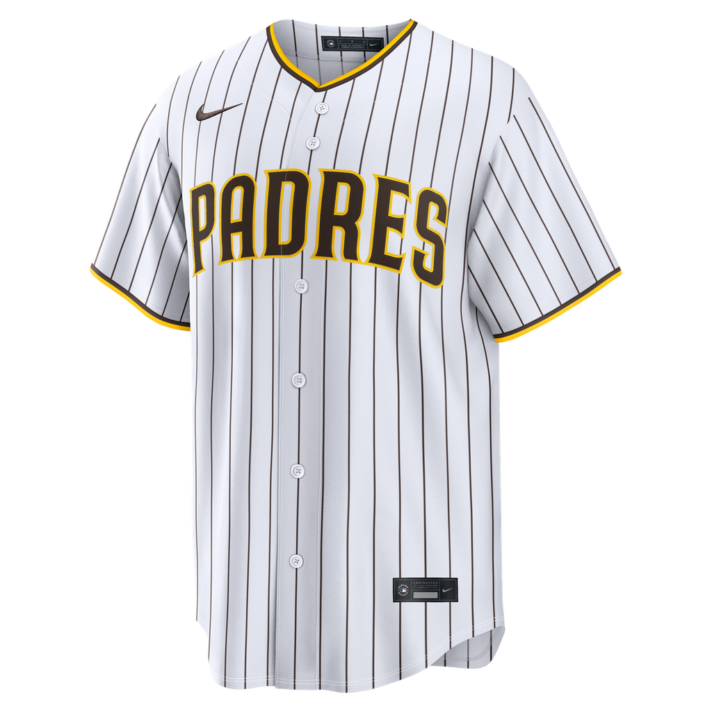 San Diego Padres Nike JP Sears Home Replica Baseball Jersey - White