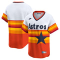 Houston Astros Nike Cooperstown Collection Limited Baseball Jersey - White