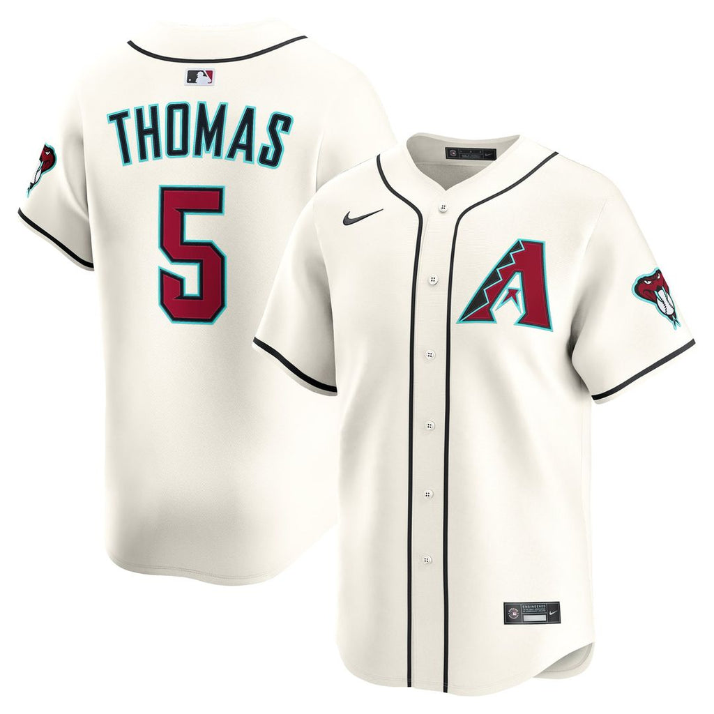 Arizona Diamondbacks Nike Alek Thomas Home Limited Baseball Jersey - Cream