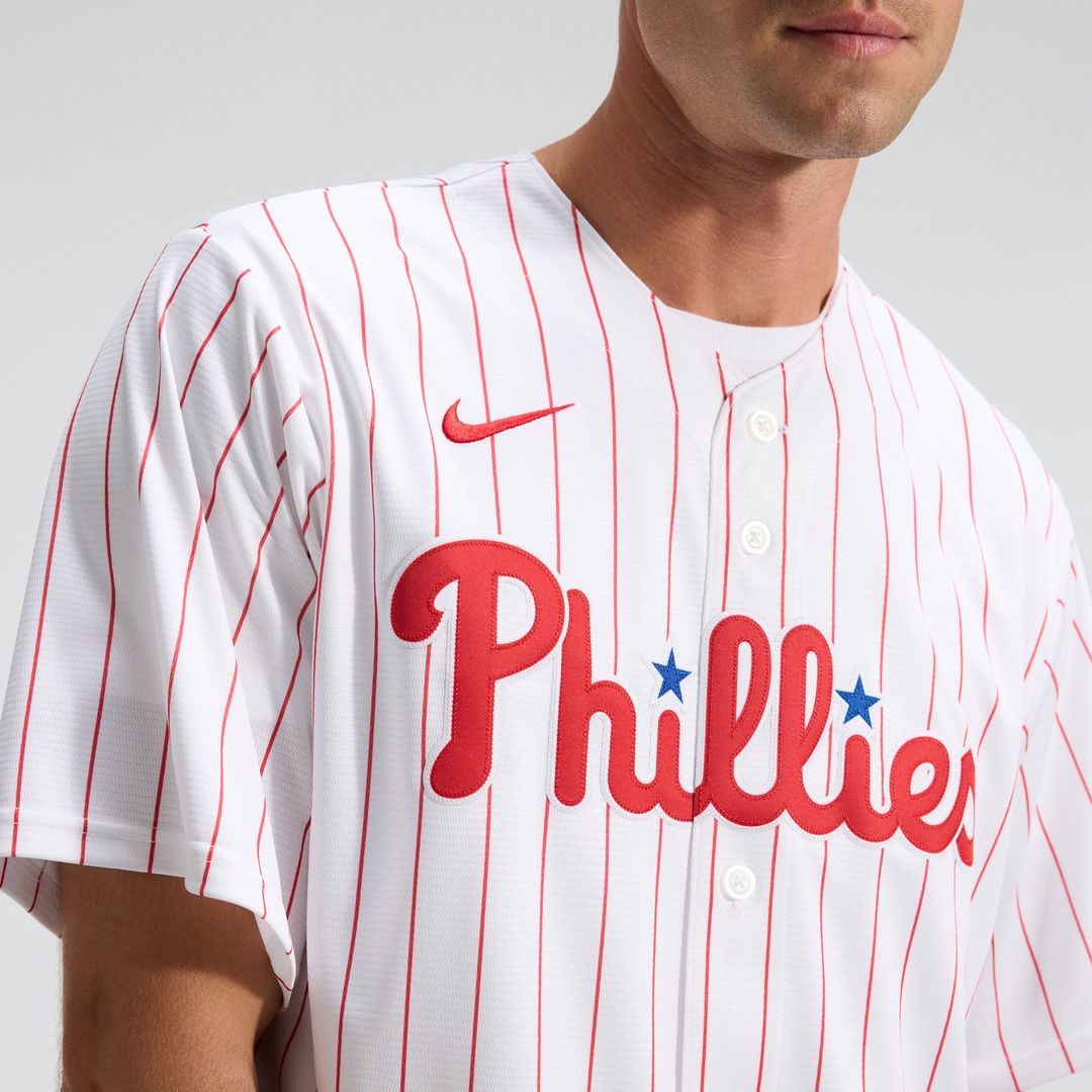 Philadelphia Phillies Nike Home Replica Team Baseball Jersey - White