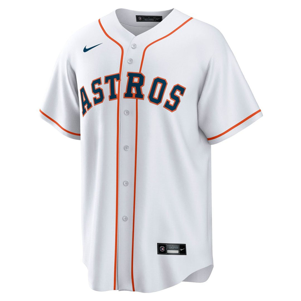 Houston Astros Nike Cam Smith Home Replica Baseball Jersey - White