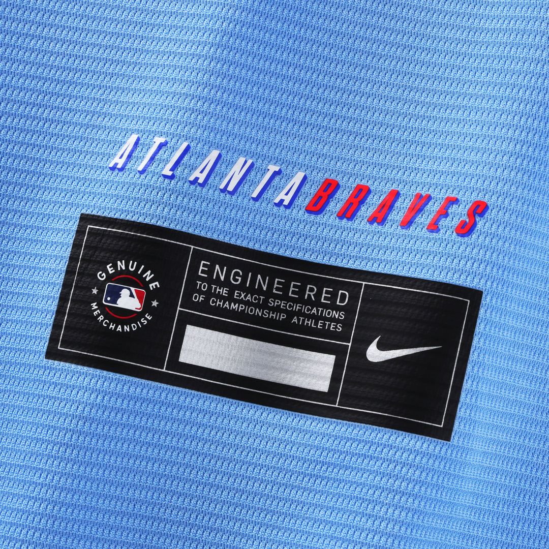 Atlanta Braves Nike Ronald Acuña Jr. 2026 City Connect Stadium Baseball Jersey - Powder Blue