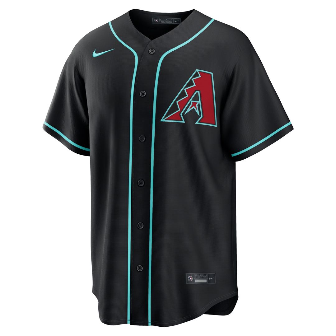 Arizona Diamondbacks Nike Corbin Carroll Road Replica Baseball Jersey - Gray