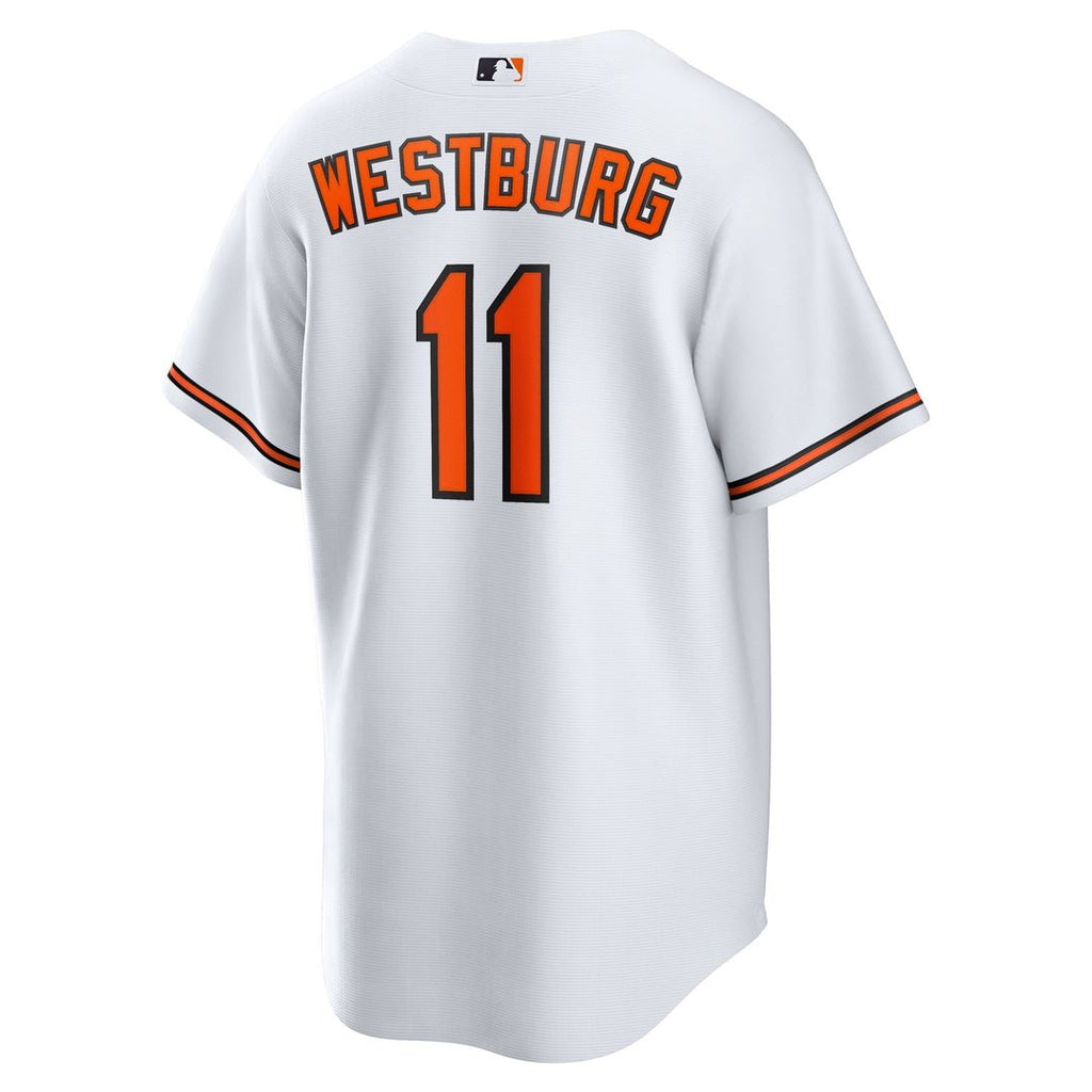 Baltimore Orioles Nike Jordan Westburg Home Replica Baseball Jersey - White