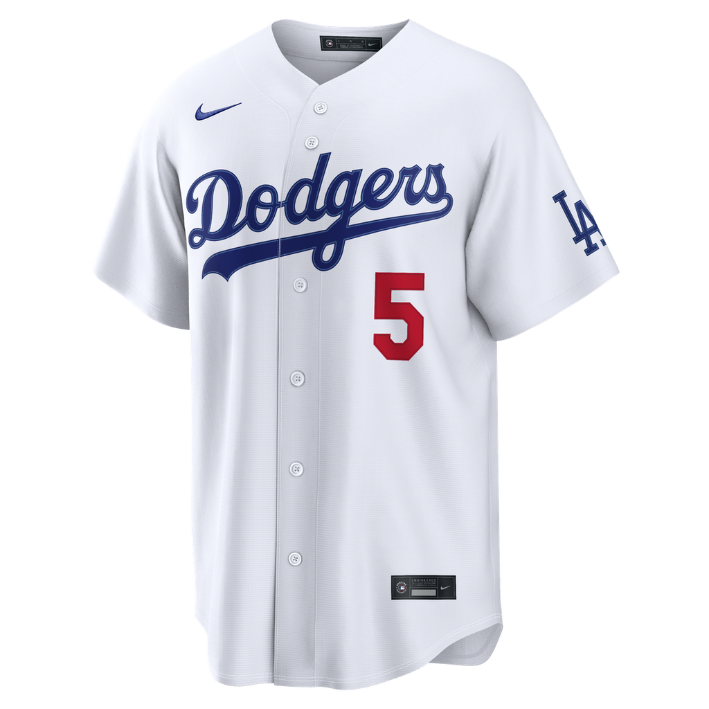 Los Angeles Dodgers Nike Freddie Freeman Home Stadium Baseball Jersey - White