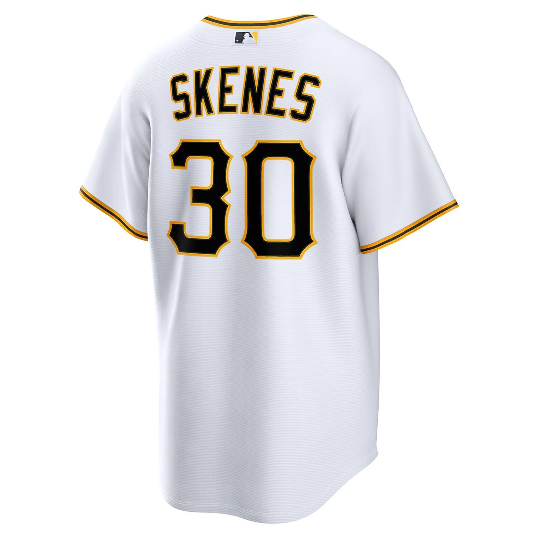 Pittsburgh Pirates Nike Paul Skenes Home Replica Baseball Jersey - White