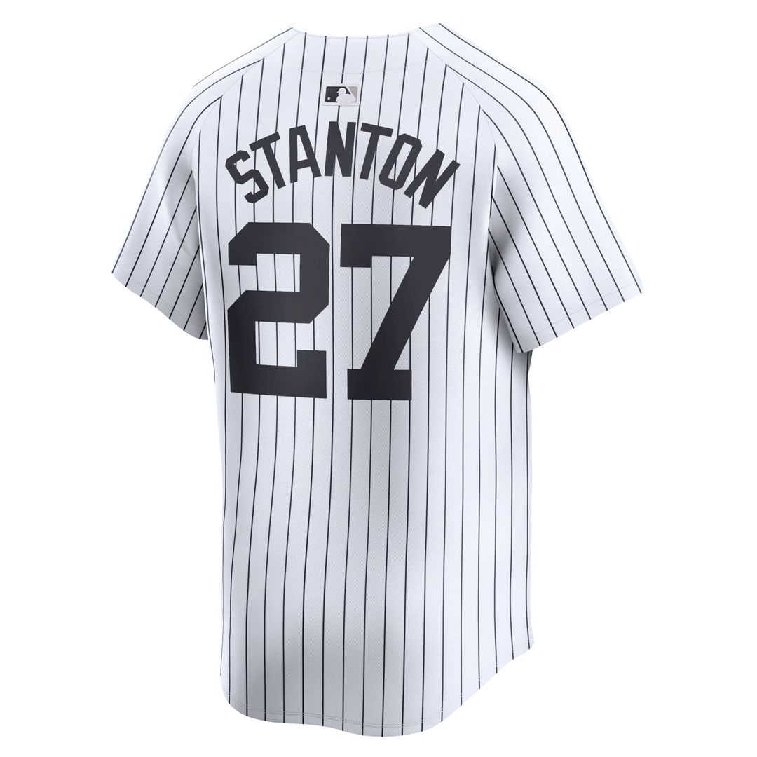 New York Yankees Nike Giancarlo Stanton Home Limited Baseball Jersey - White