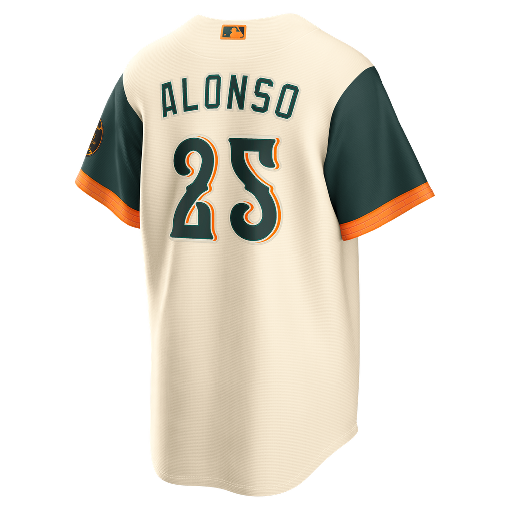 Baltimore Orioles Nike Pete Alonso 2026 City Connect Stadium Baseball Jersey - Cream