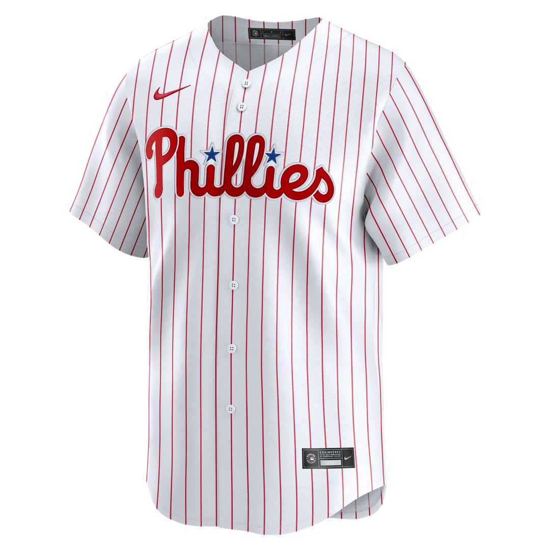Philadelphia Phillies Nike Home Limited Baseball Jersey - White