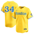 Boston Red Sox Nike David Ortiz City Connect Retired Baseball Jersey - Gold