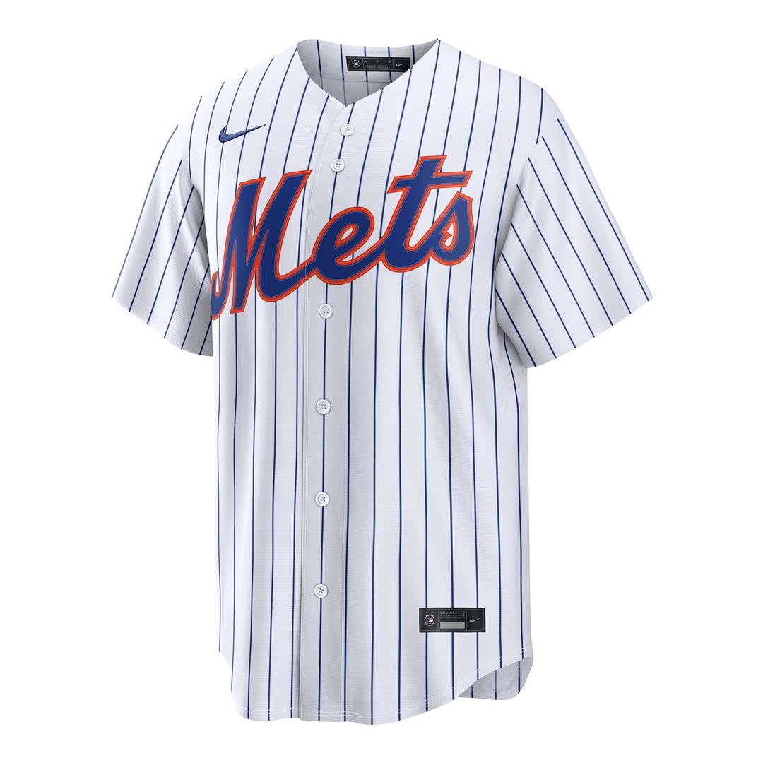 New York Mets Nike Nolan McLean Home Replica Baseball Jersey - White