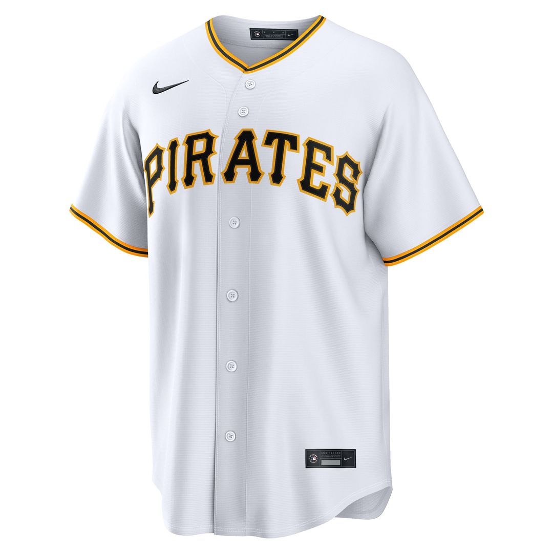 Pittsburgh Pirates Nike Kirby Yates Home Replica Baseball Jersey - White