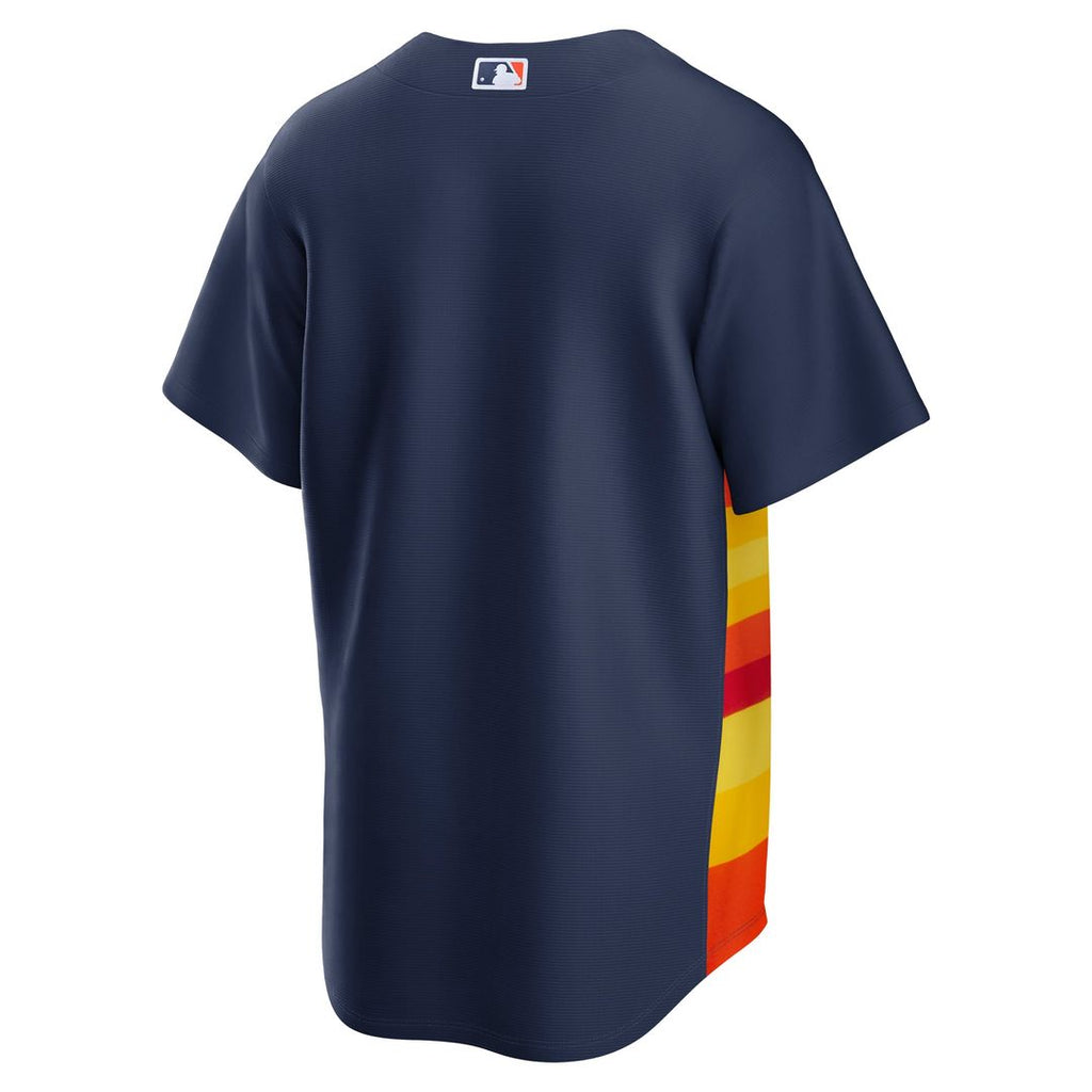 Houston Astros Nike Alternate Replica Baseball Jersey - Navy