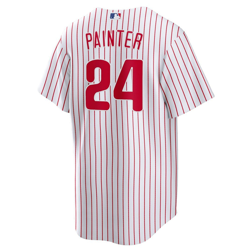 Philadelphia Phillies Nike Andrew Painter Home Replica Baseball Jersey - White