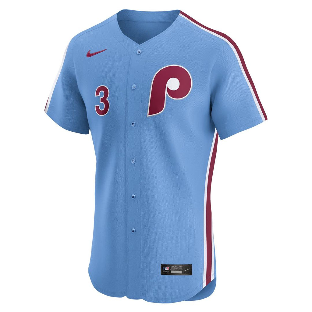 Philadelphia Phillies Nike Bryce Harper Home Elite Baseball Jersey - White