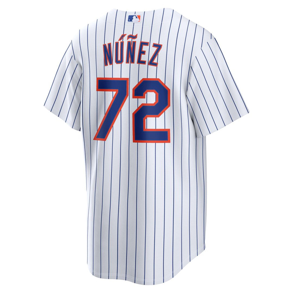 New York Mets Nike Dedniel Núñez Home Replica Baseball Jersey - White