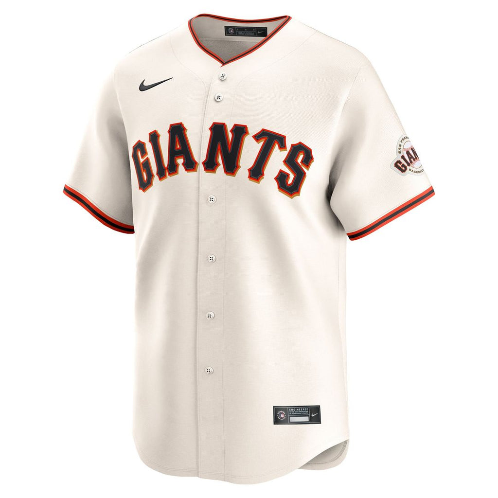 San Francisco Giants Nike Rafael Devers Home Limited Baseball Jersey - Cream