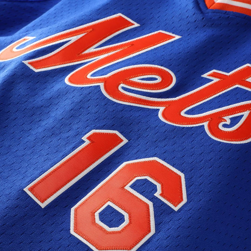 New York Mets Profile Dwight Gooden Big & Tall Cooperstown Collection Mesh Batting Practice Baseball Jersey - Royal