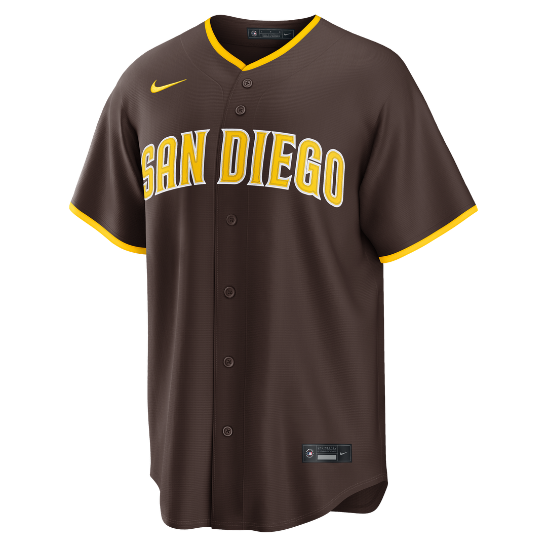 San Diego Padres Nike Jackson Merrill Alternate Replica Baseball Jersey - Sand