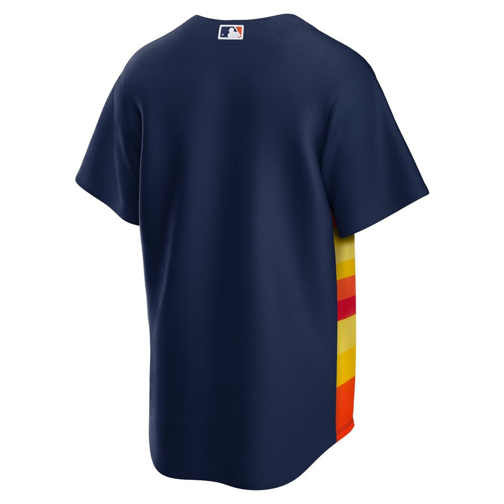 Houston Astros Nike Alternate Replica Team Baseball Jersey - Navy