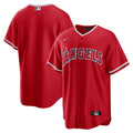 Los Angeles Angels Nike Alternate Replica Team Baseball Jersey - Red