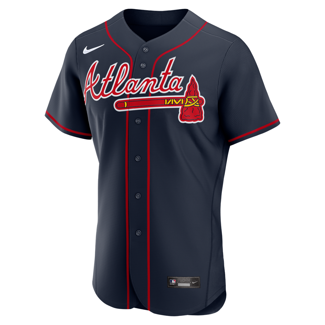Atlanta Braves Nike Drake Baldwin MLB Awards Authentic Baseball Jersey - Red