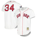 Boston Red Sox Mitchell & Ness David Ortiz Cooperstown Collection Authentic Baseball Jersey - White