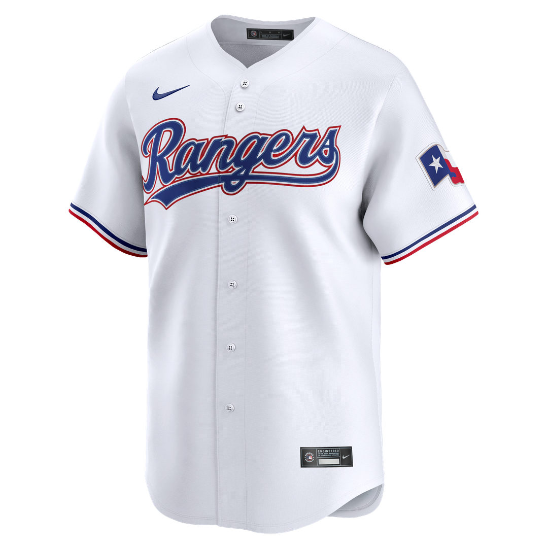 Texas Rangers Nike Jacob deGrom Home Limited Baseball Jersey - White