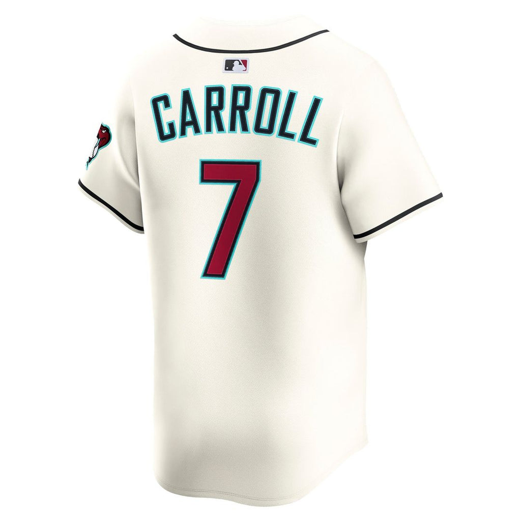 Arizona Diamondbacks Nike Corbin Carroll Road Limited Baseball Jersey - Gray
