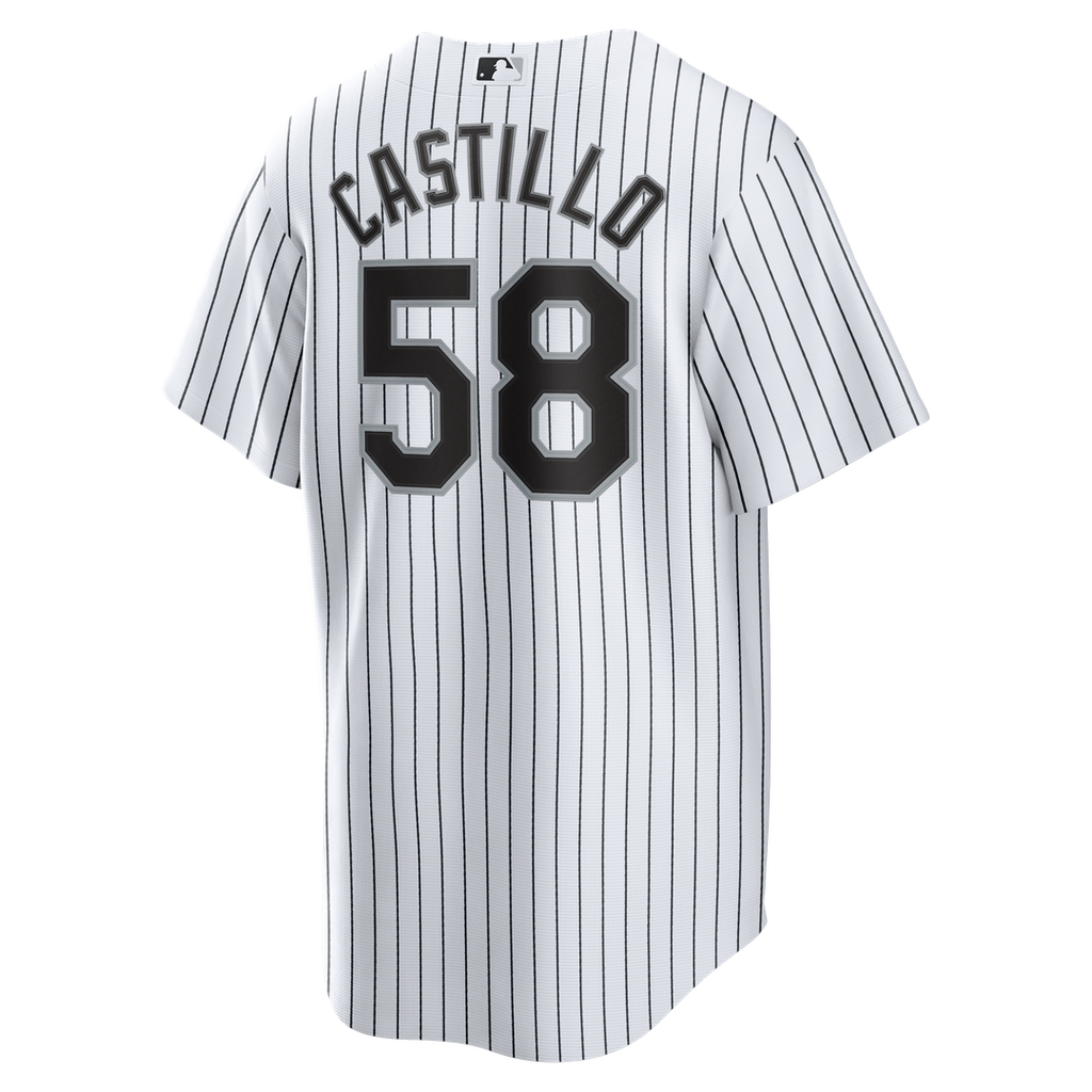 Chicago White Sox Nike Luis Castillo Home Replica Baseball Jersey - White