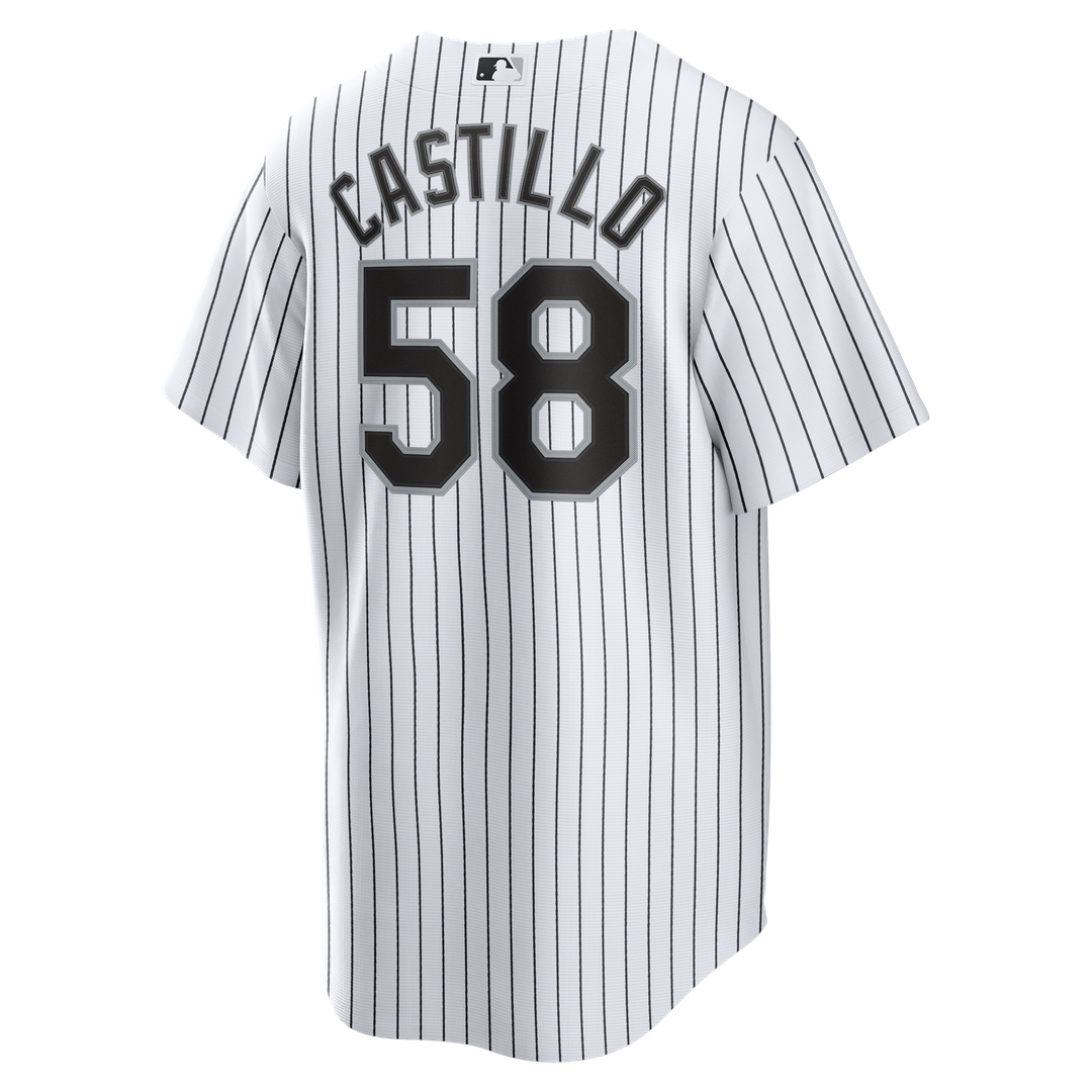 Chicago White Sox Nike Luis Castillo Home Replica Baseball Jersey - White