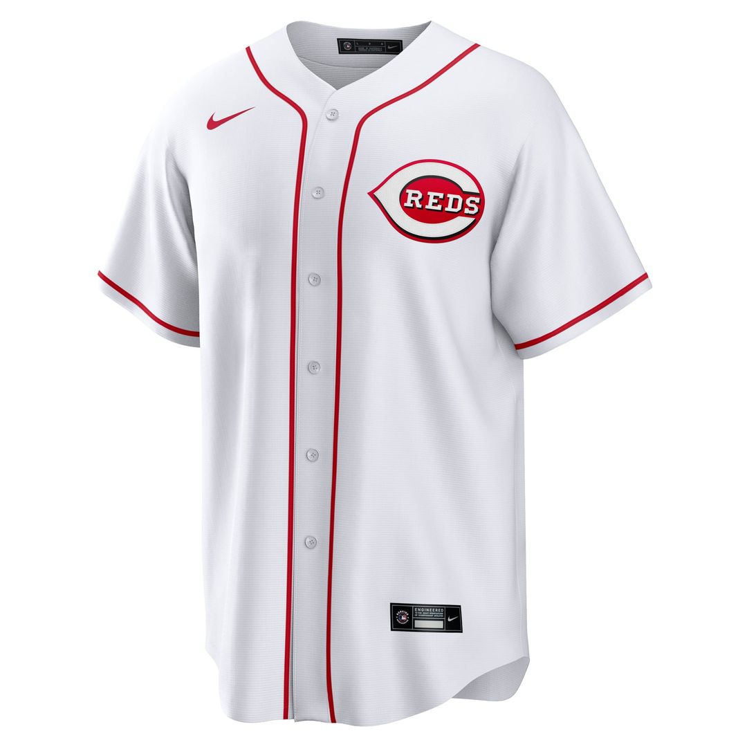 Cincinnati Reds Nike Will Benson Home Replica Baseball Jersey - White