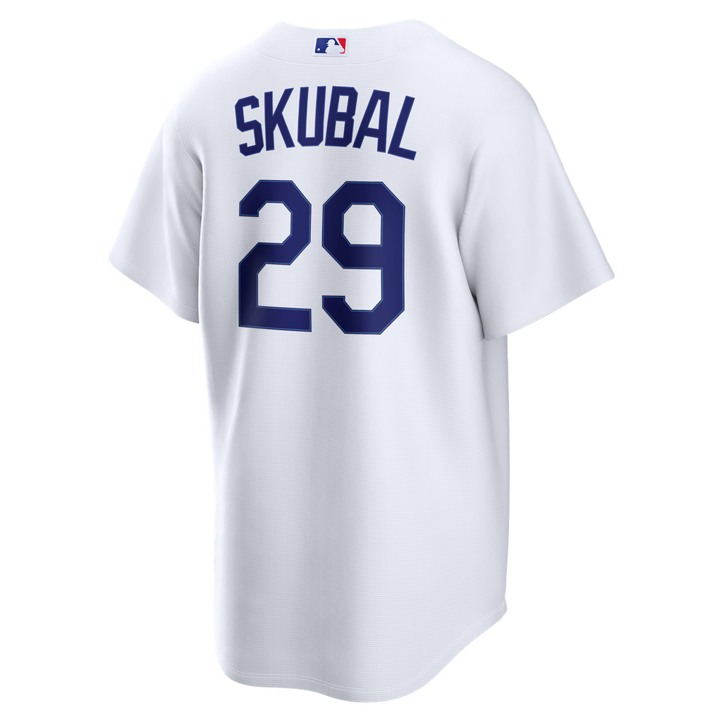 Los Angeles Dodgers Nike Tarik Skubal Home Replica Baseball Jersey - White