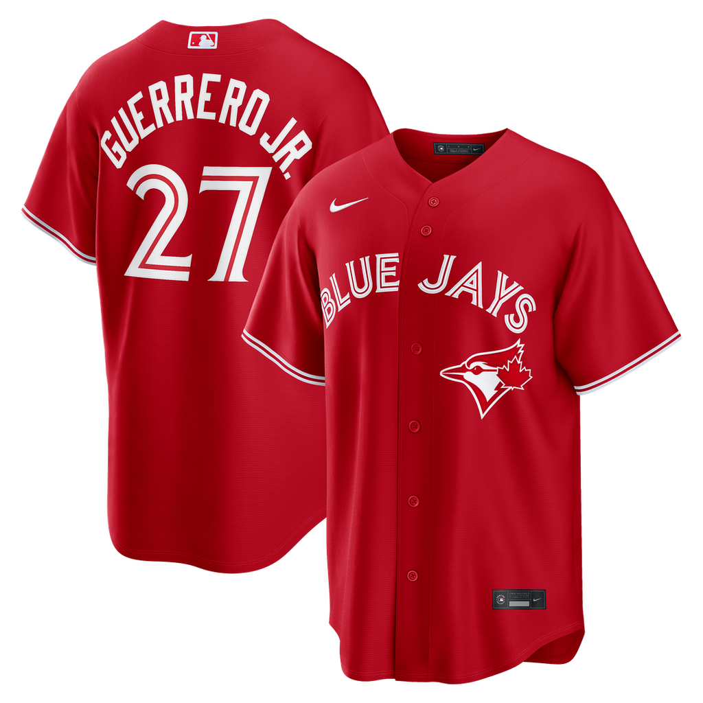 Toronto Blue Jays Nike Vladimir Guerrero Jr. Canada Day Replica Baseball Jersey - Red
