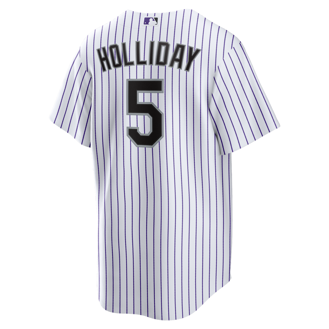 Colorado Rockies Nike Matt Holliday Home Retired Player Replica Baseball Jersey - White