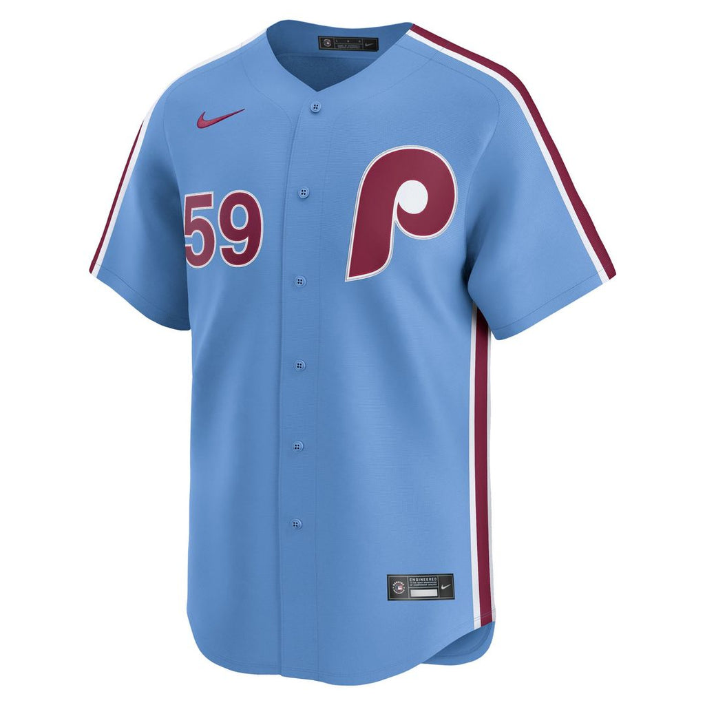 Philadelphia Phillies Nike Jhoan Duran Home Limited Baseball Jersey - White