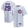 Chicago Cubs Nike Michael Busch Home Replica Baseball Jersey - White