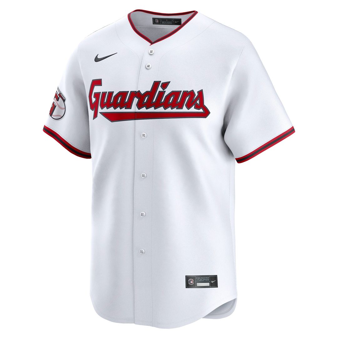 Cleveland Guardians Nike Steven Kwan Home Limited Baseball Jersey - White