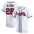 Atlanta Braves Nike Matt Olson Home Elite Baseball Jersey - White