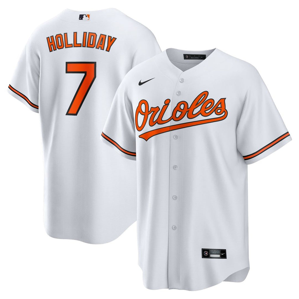 Baltimore Orioles Nike Jackson Holliday Home Replica Baseball Jersey - White