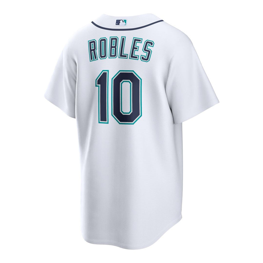 Seattle Mariners Nike Victor Robles Home Replica Baseball Jersey - White