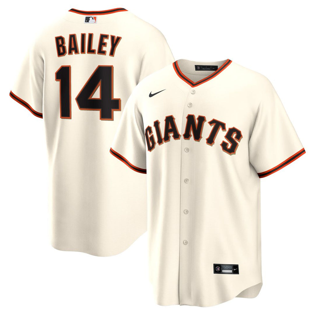 San Francisco Giants Nike Patrick Bailey Home Replica Baseball Jersey - Cream
