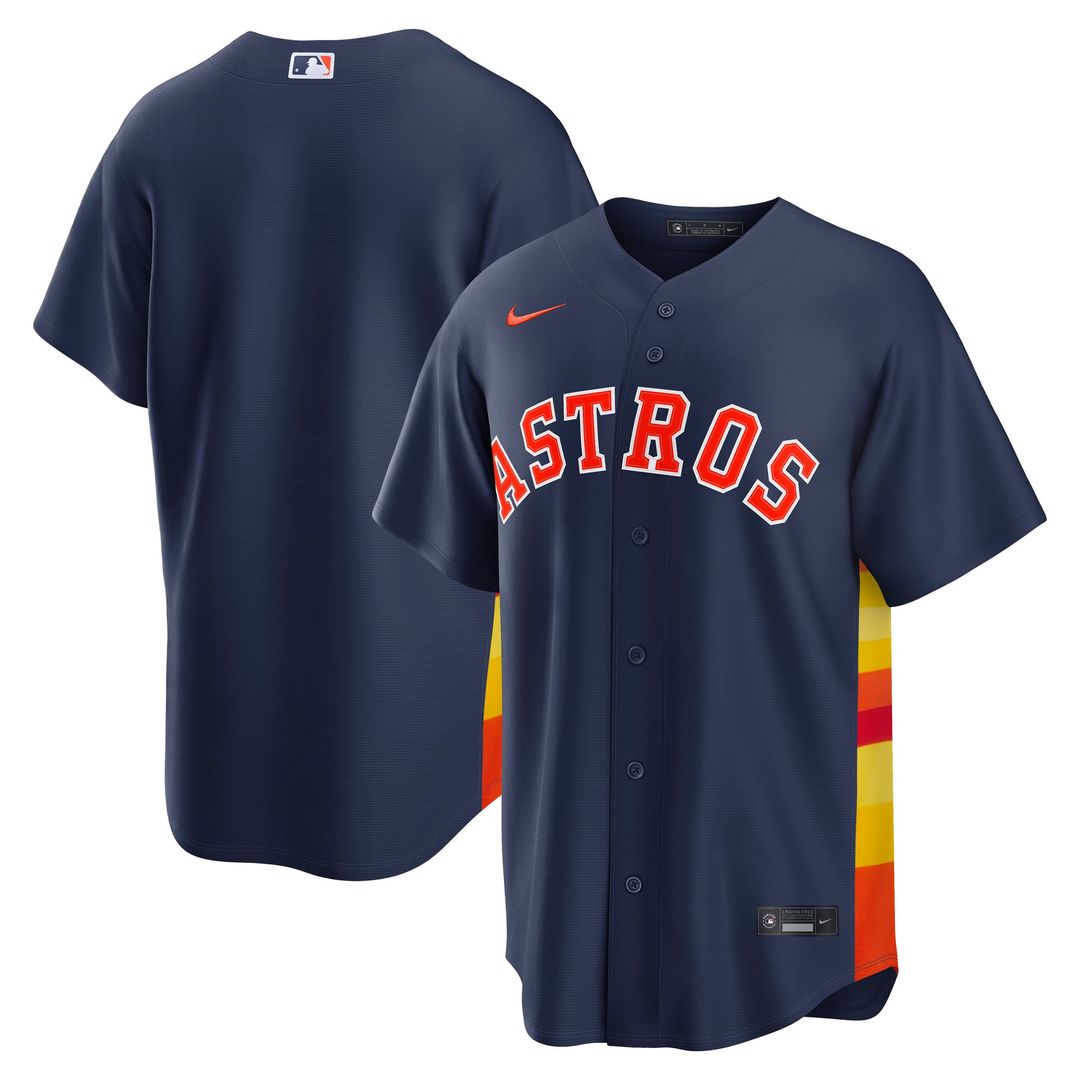 Houston Astros Nike Home Replica Baseball Jersey - White