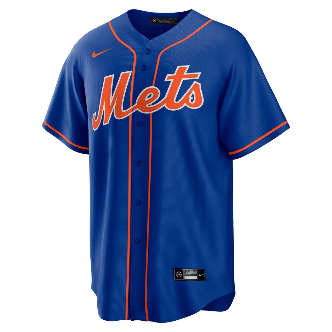 New York Mets Nike Darryl Strawberry Alternate Replica Baseball Jersey - Royal
