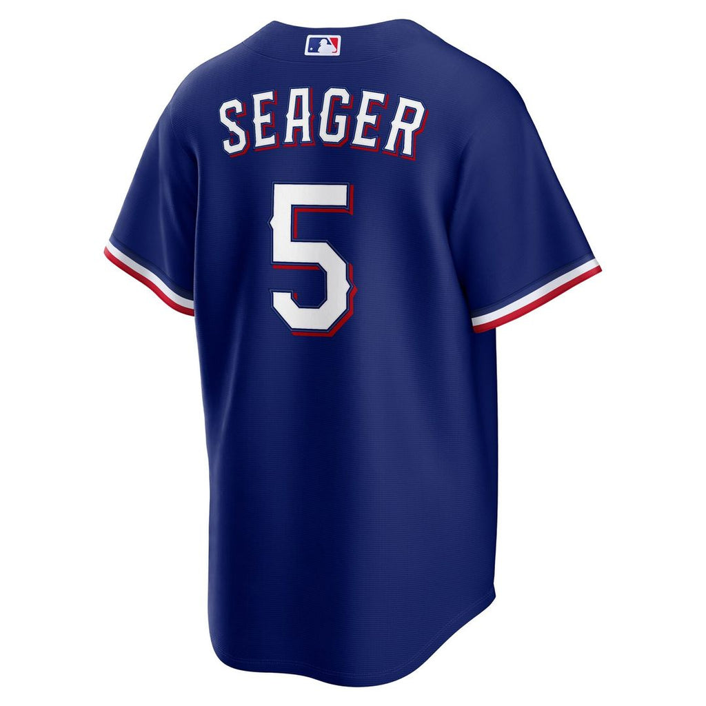 Texas Rangers Nike Corey Seager Road Replica Baseball Jersey - Gray