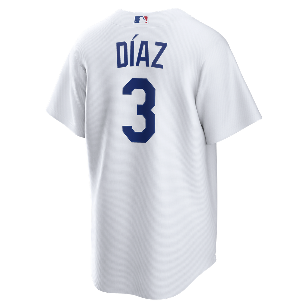 Los Angeles Dodgers Nike Edwin Díaz Home Replica Baseball Jersey - White